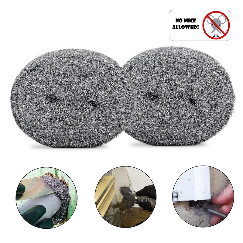 Premium Wire Wool Mice 2 Rolls 22f (6.7 Meter) -
