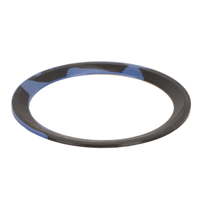 Ceramic Watch Bezel Insert 38mm Blue Black Base Gold Digit