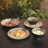 YA JU Mandala Dinnerware Sets (12 Pcs) Serves 4, Buffet