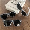 Rainmae Rainmae 12 Pcs Race Car Checkered Sunglasses for Bulk