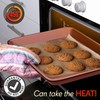 Nonstick Cookie Sheet Baking Pan - 2pc Large & Medium
