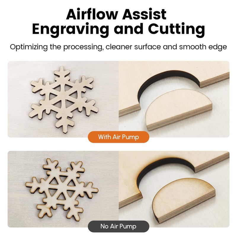 AlgoLaser 30L/min Air Assist Pump Kit for Laser Engraver