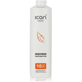 ICAN LONDON PROFESSIONAL CREAM PEROXIDE 10 VOLUME 3% 1000 ML (1 LITRE)