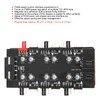 6 Way Splitter Hub 4PIN PWM Speed Regulation 3PIN ARGB