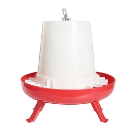 Farmight Open Top Hanging Feeder with Legs, 2 Colors, 3 Sizes (18lb)