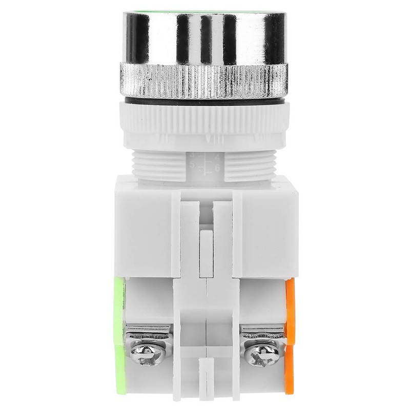 Momentary Push Button Switch, Akozon Reset Flat Head Push Button