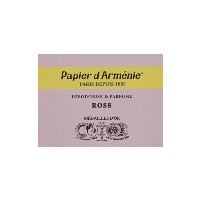 Papier d'Armenie La Rose Burning Papers (1 Book of 12