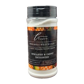Lapew Pineapple Wild Mango Carpet Freshener Powder: Powerful Odor Eliminator for Home, Upholstery Deodorizer, Carpet Deodorizer, Pet Urine, Cat Litter Deodorizer - Pineapple Wild Mango Fragrance.