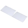 2pcs Skimmer Assembly Plastic Replacement Swimming Pool Gate Weir Baffle