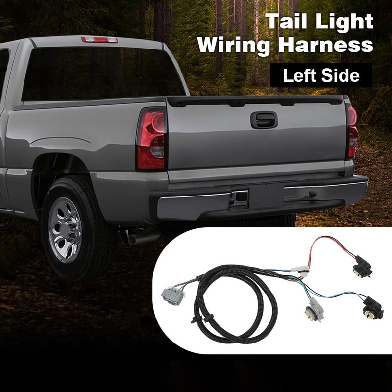 PIT66 Tail Light Wiring Harness Rear Left Driver Compatible with
