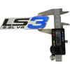 ERPART LS3 6.2L V8 Blue Engine Emblems Badges Highly Polished