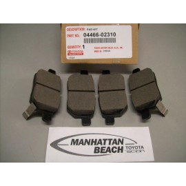 Toyota OEM 2009-2019 COROLLA REAR Brake Pads NEW Genuine Toyota OEM 04466-02310