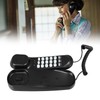 Wall Mountable Telephone Multifunctional Clear Sound Corded Landline Phone for
