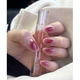 [Highly recommendedTanghulu Nail] Plum Melting Lip Glow  - Long Square / [강추탕후루네일] 플럼 멜팅 립글로우  - 롱스퀘어