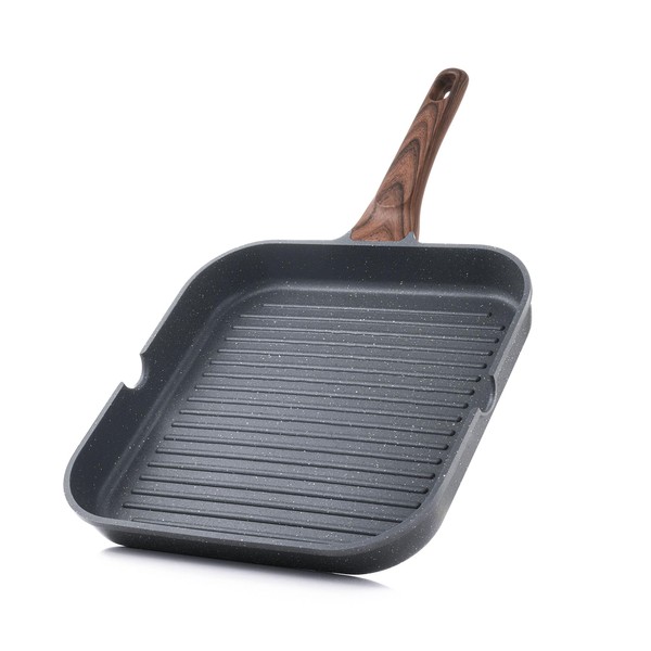 SENSARTE Nonstick Grill Pan for Stove Tops, Versatile Griddle with