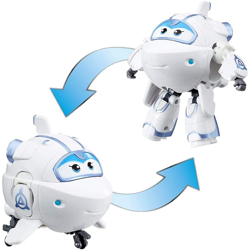 Auldey EU720224 Super Wings Transforming Astra, Malleable with Joint -