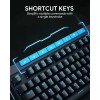 AUKEY KMG17 Mechanical Keyboard Blue Switches 104key with Volume Control