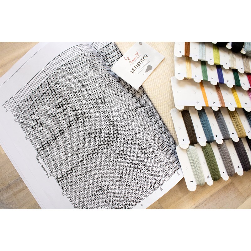 Cross Stitch Kit Luca-S - Camper's Cabin