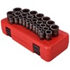Sunex Tools SU2645 26 Piece .50 in. Drive Metric Impact Socket Set