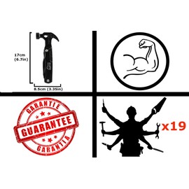 DIY TECH UK - Gifts for Men - Valentines Day Gifts - Multi Tool Gifts for Christmas - Birthday Gifts for Him - Gifts for Him Who Has Everything - Gifts for Women Gadgets - Gifts for Men Camping