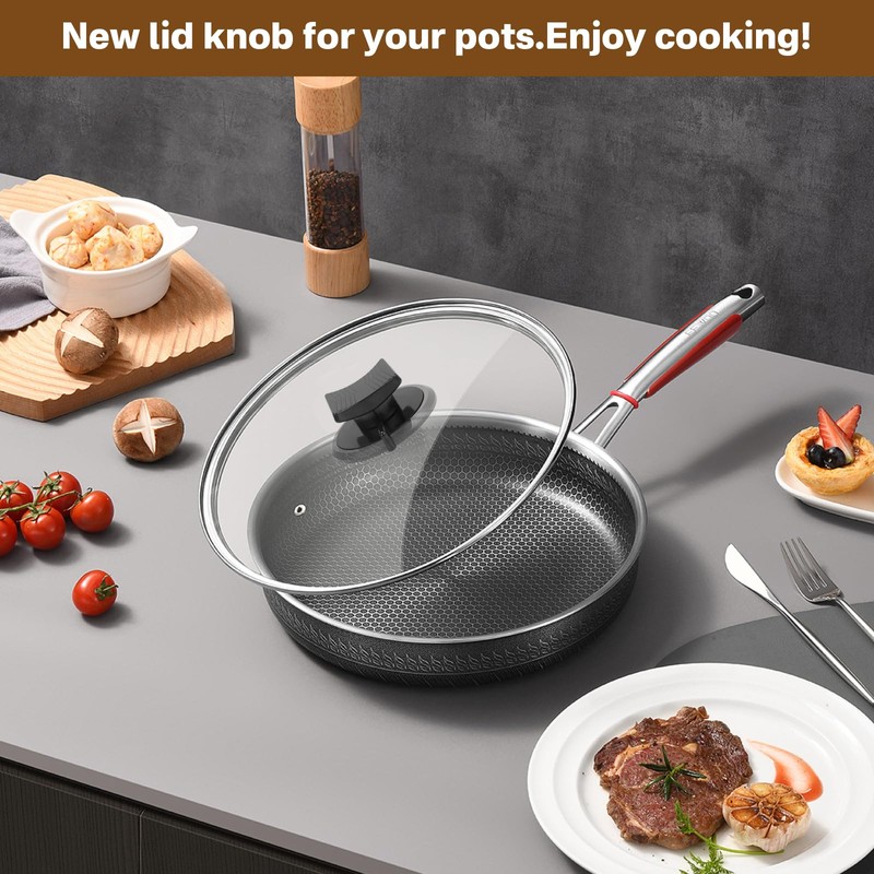 IWIWE 1725X Lid Knob Replacement With Vent for Rena ware