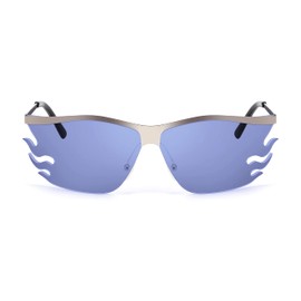 FEISEDY Retro Square Sunglasses Women Men Trendy Vintage Y2K Glasses Tinted Lens B2882