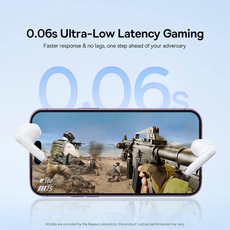 Baseus E13 TWS Auriculares Bowie con Bluetooth 5.3, Audífonos Inalámbricos