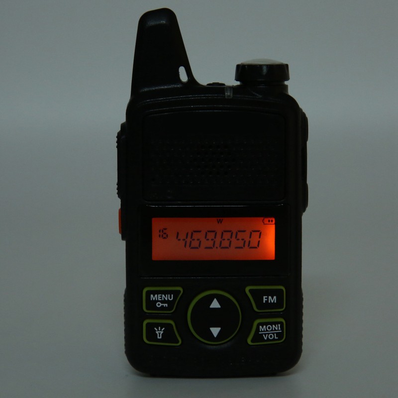 BFT1 WalkieTalkie UltraThin and Mini Handheld Rechargeable Civilian Radio WalkieTalkie