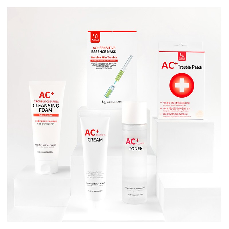 W Skin Research Institute [1+1] AC+ Trouble Clearing Functional Cleansing