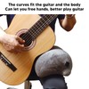 Guitar Cushion Inflatable Dual Use Soft Flocking Guitar Support Cushion