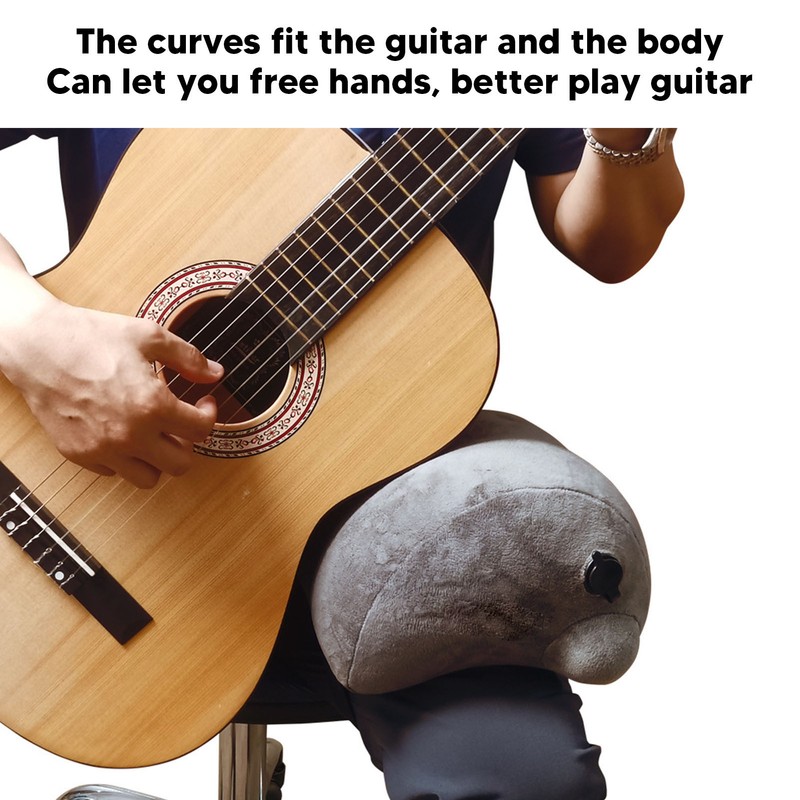 Guitar Cushion Inflatable Dual Use Soft Flocking Guitar Support Cushion