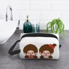 Rikana Monchhichi Makeup Pouch, Stylish, Cosmetic Pouch, Portable, Functional, Large