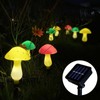 Solar Mushroom String Light Outdoor Garden Decoration Lights LED Mushroom