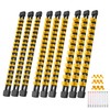 Reniteco 9-Piece Socket Organizer Set - 1/4-Inch x 48 Clips,
