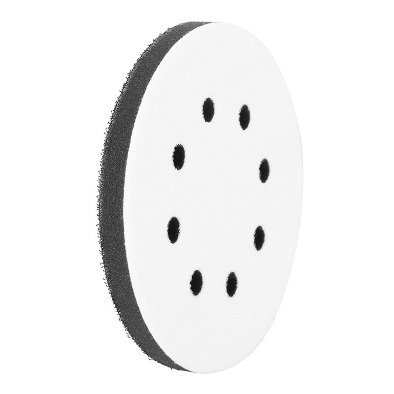 Culnflun 5 Inch 8 Holes Soft Density Interface Pads, Hook