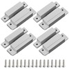 GUUZI 4 Sets MC-31B White Surface Mount Wired NC-NO Door