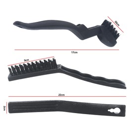 GIVIHGETI 6 Stück Drahtbürsten Set 7/9 Zoll, Messing, Nylon und Edelstahlborsten, 18/23 cm Drahtbürsten Set Zum Reinigen Von Schmutz Und Rost