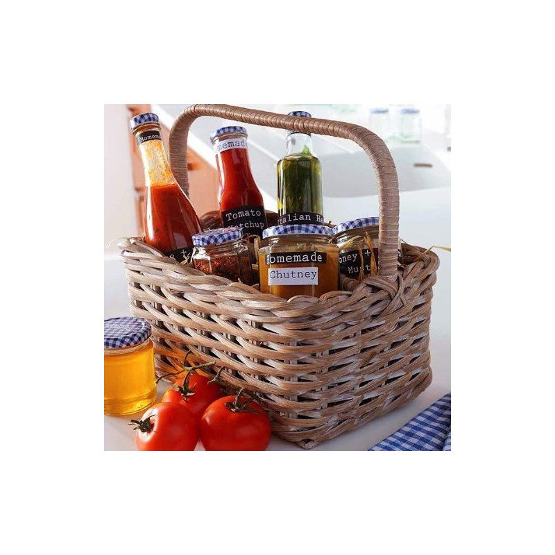 Kilner Round Dressing Bottle, Clear, 250 ml, White, Round Dressing