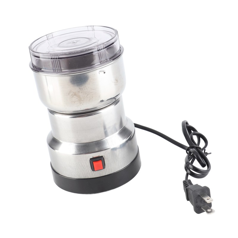 Stainless Steel Electric Spice Coffee Nut Grain Herb Grinder Crusher