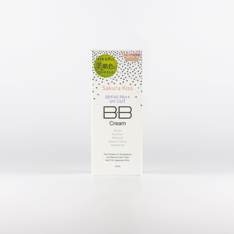 Sakurakis BB Cream SPF 45 PA++ (Stains, Wrinkles, Snow Skin)