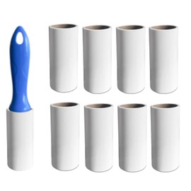 Lint Roller Refills Compatible with PetLovers,10 Packs 900 Sheets Extra Sticky Lint Roller Refills Pet Hair Remover for Dogs & Cats(Handle Not Included)
