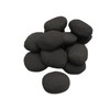 20 Black Gas Fire Pebbles. Made in UK Suitable for