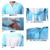 KOVIDSUN Plastic Gowns Disposable Sleeve Thumb Hook CPE Gowns 20