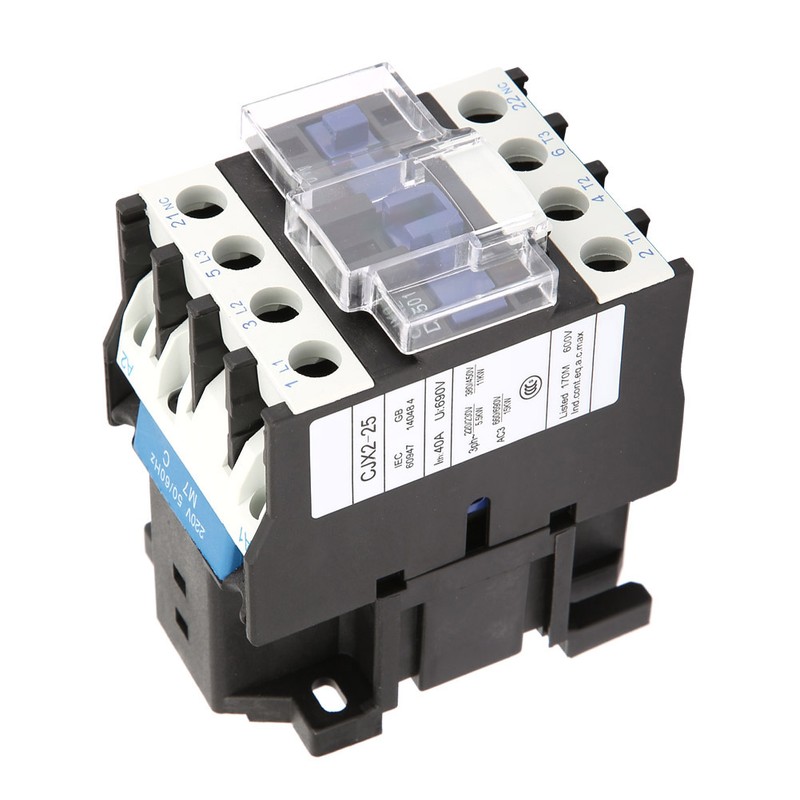 CJX2-2501 High Sensitivity Industrial Electric AC Contactor 25A