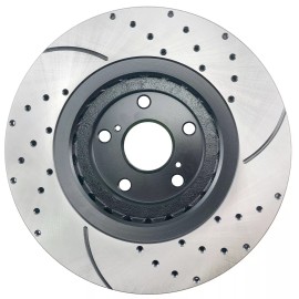 Atmansta Front Drilled Brake Rotors & Ceramic Pads for 2011 2012 2013-2017 Toyota Sienna