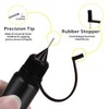 FUNSHOWCASE Dropper Needle Bottle Tool for Resin Liquid Container Blackout