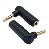 Mr.Gadget's Solutions 3.5mm Male to Female Headphone Adapter, 90 Degree