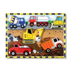 Melissa & Doug Construction Chunky Puzzle