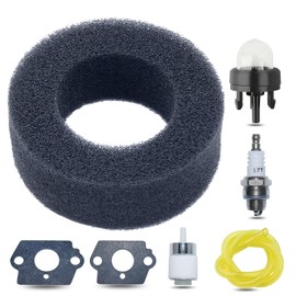 Adefol Trimmer Air Fuel Filter Line Primer Bulb 7pcs Kit for Bolens BL410 Tiller BL100 BL150 BL250 Replacement OEM Parts for 753-04333
