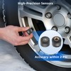 Liwogi Solar Tire Pressure Monitoring System, Wireless TPMS Tire Pressure